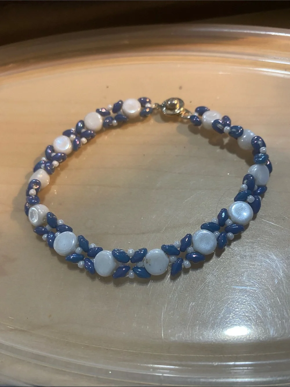 Beaded Bracelet 7.5 inch - Picture 3 of 4